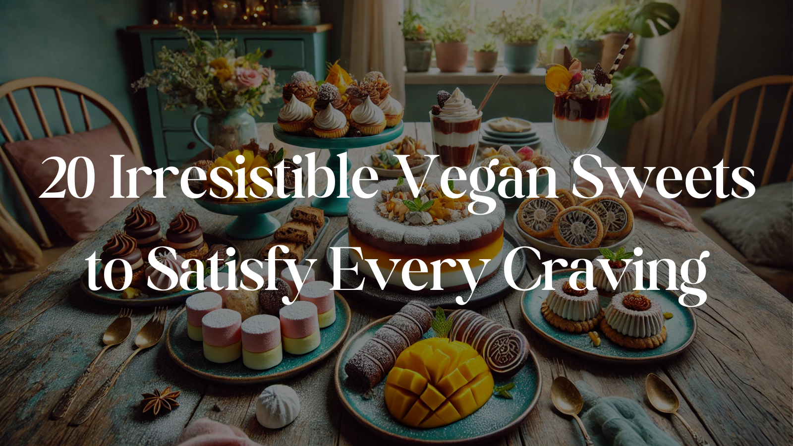 20 Irresistible Vegan Sweets to Satisfy Every Craving