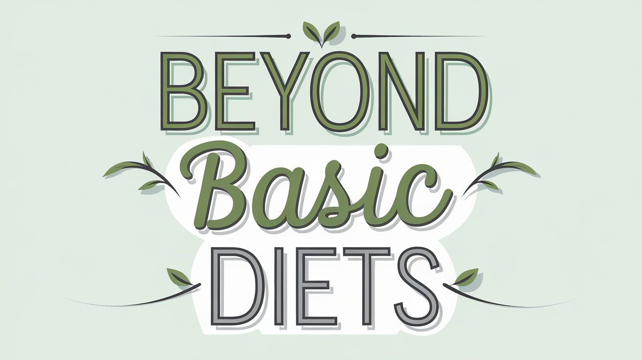 Beyond Basic Diets