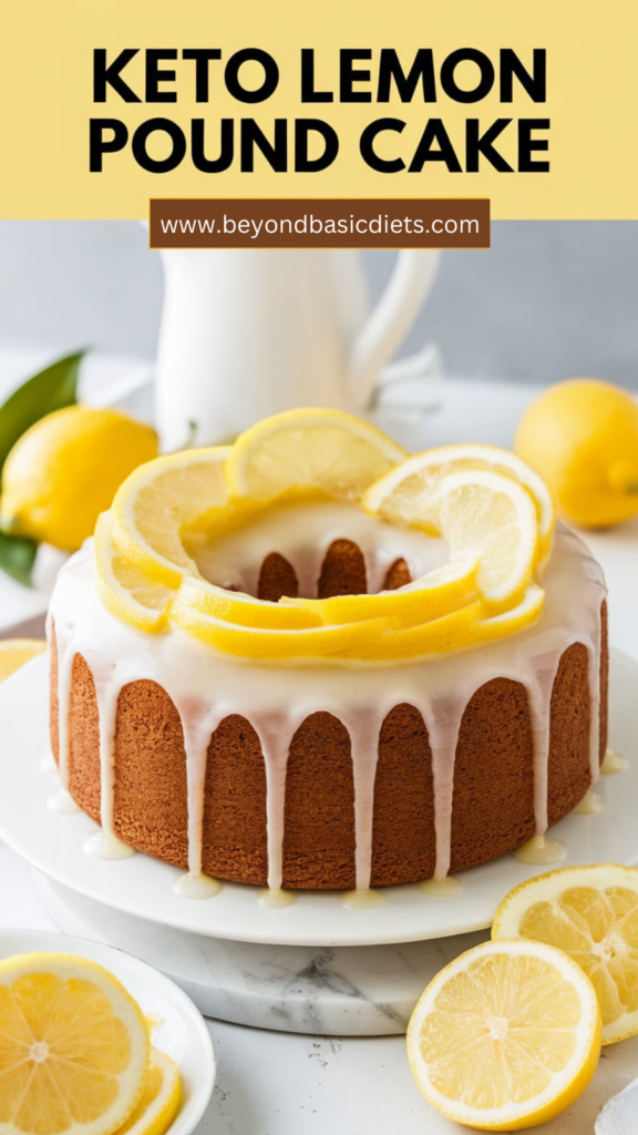 This bright and zesty lemon pound cake is moist, buttery, and completely keto-friendly. Made with almond flour and sweetened with a keto-approved sweetener like erythritol, it’s perfect for tea time or a light dessert.