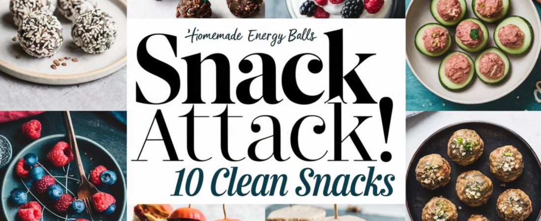 Snack Attack: 10 Clean Food Snacks That’ll Keep You Full (And Happy!)