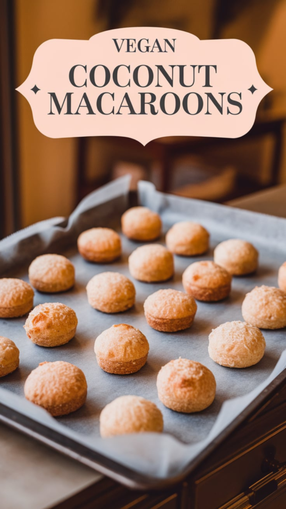 Golden, chewy coconut cookies with crispy edges and a hint of vanilla—they’re a tropical delight!